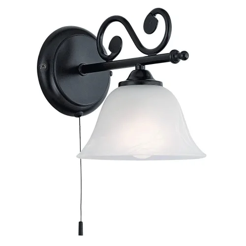 Бра  MURCIA 91006 Eglo белый на 1 лампа, основание чёрное в стиле классический 
