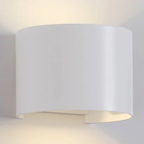 Настенный светильник LED Davos 7646 Mantra уличный IP54 белый 1 лампа, плафон белый в стиле хай-тек современный LED фото 4