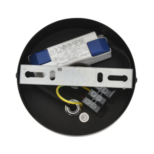 Светильник подвесной LED Camomile 8379/10L Lumion чёрный на 1 лампу, основание чёрное в стиле лофт фото 7