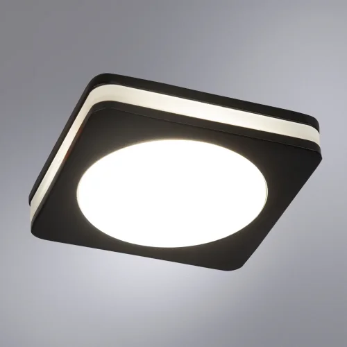 Светильник точечный LED Tabit A8432PL-1BK Arte Lamp чёрный белый 1 лампа, основание чёрное в стиле современный  фото 2
