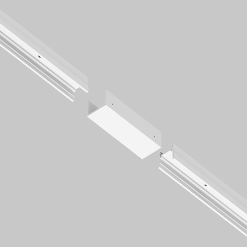 Коннектор прямой для профиля Exility IP O-TR001-SC180-W Maytoni белый в стиле хай-тек современный для светильников серии Exility IP exility ip уличная фото 4
