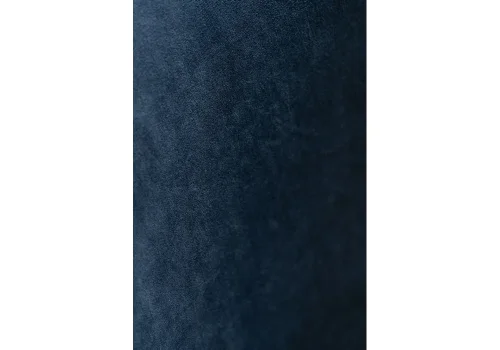 Стул на металлокаркасе Алсисар темно-синий / черный 469976 Woodville, синий/велюр, ножки/металл/чёрный, размеры - ****520*580 фото 6