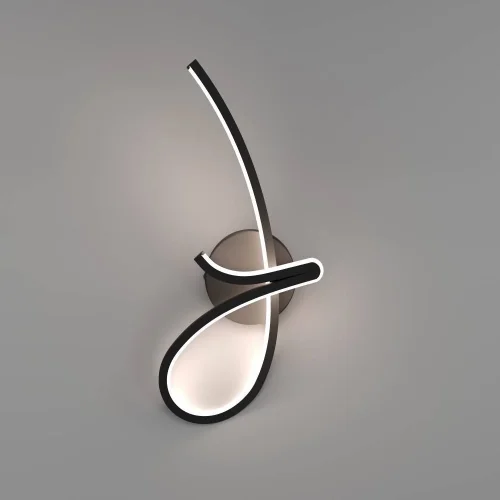 Бра LED Cardoncito 902347 Eglo чёрный на 1 лампу, основание чёрное в стиле хай-тек современный фото 4