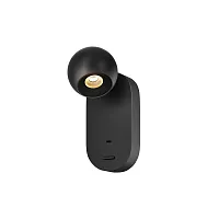 Бра с выключателем LED с usb Elfin MOD434WL-L5B3K Maytoni чёрный на 1 лампу, основание чёрное в стиле хай-тек современный для чтения