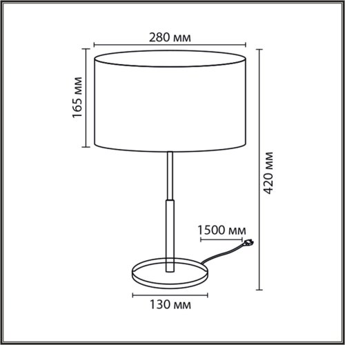 Настольная лампа Irisa 8358/1T Lumion белая на 1 лампу, основание медь чёрное металл в стиле классический фото 2 Настольная лампа Irisa 8358/1T Lumion белая на 1 лампу, основание медь чёрное металл в стиле классический фото 2