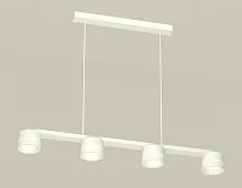 Светильник подвесной XB9151205 Ambrella light белый 4 лампы, основание белое в стиле хай-тек модерн 