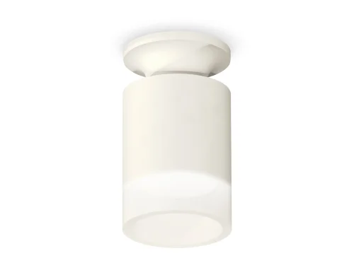 Светильник накладной Techno spot XS6301104 Ambrella light белый 1 лампа, основание белое в стиле современный круглый