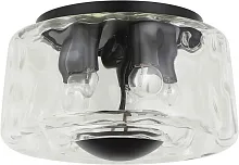 Светильник потолочный Perfecto Light 2193/02/05C Stilfort прозрачный на 5 ламп, основание чёрное в стиле современный 