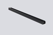 Встраиваемый трек 220V в натяжной ПВХ потолок CLT 0.135 01 L2000 BL Crystal Lux чёрный в стиле современный для светильников серии Спейс 220 (Space 220) space 220 натяжной потолок шинопровод