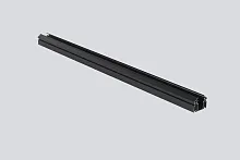 Встраиваемый трек 220V в натяжной ПВХ потолок CLT 0.135 01 L2000 BL Crystal Lux чёрный в стиле современный для светильников серии Спейс 220 (Space 220) space 220 натяжной потолок шинопровод