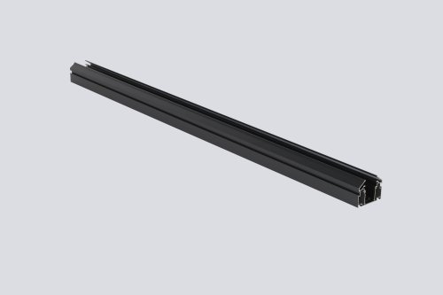 Встраиваемый трек 220V в натяжной ПВХ потолок CLT 0.135 01 L2000 BL Crystal Lux чёрный в стиле современный для светильников серии Спейс 220 (Space 220) space 220 натяжной потолок шинопровод