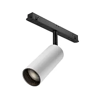 Трековый светильник LED Magnetic track system Exility TR032-4-12W3K-M-DS-BW Maytoni белый для шинопроводов серии Magnetic track system Exility белый чёрный