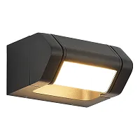 Настенный светильник LED уличный Protech SL9540.701.01 ST-Luce уличный IP54 серый на 1 лампу, плафон серый в стиле хай-тек современный LED
