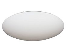 Люстра с пультом LED Berkeley OML-43007-100 Omnilux белая на 1 лампа, основание белое в стиле хай-тек с пультом