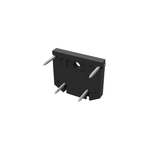 Торцевая заглушка для демпферного шинопровода, черная Magnetic track system Exility TRA034D-EC-422B Maytoni чёрный в стиле для светильников серии Magnetic track system Exility натяжной потолок exility тонкая магнитная