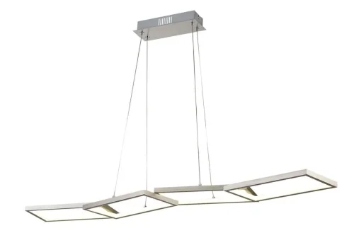 Светильник подвесной LED Netta VL7075P04 Vele Luce никель на 1 лампу, основание никель в стиле хай-тек фото 3