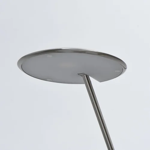 Торшер LED Гэлэкси 632045702 DeMarkt для чтения матовый никель 1 лампа, основание матовое никель в стиле хай-тек
 фото 8
