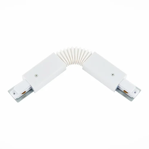 Коннектор гибкий для шинопровода St002 ST002.509.00 ST-Luce белый в стиле хай-тек для светильников серии St002 однофазный