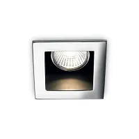 Светильник точечный FUNKY FI CROMO Ideal Lux хром 1 лампа, основание хром в стиле современный 