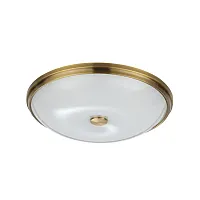 Светильник потолочный Pelow 4956/5 Odeon Light белый 5 ламп, основание античное бронза в стиле классический тарелка