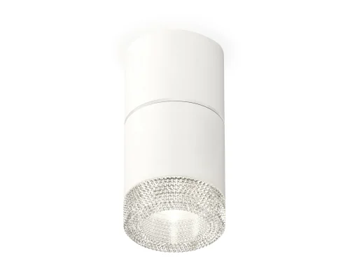 Светильник накладной Techno spot XS7401162 Ambrella light белый 1 лампа, основание белое в стиле современный хай-тек круглый