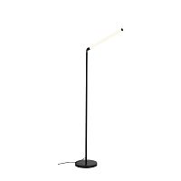 Торшер LED Bisaria SL393.405.01 ST-Luce  белый 1 лампа, основание чёрное в стиле современный
