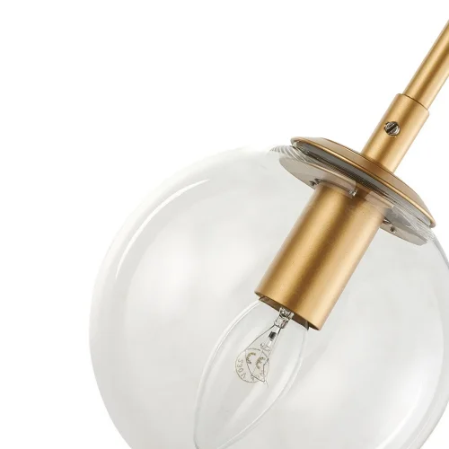 Светильник подвесной Marmore 2671-1P Favourite прозрачный 1 лампа, основание золотое в стиле кантри современный  фото 5