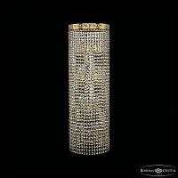 Бра 83401B/25IV-75 G R Bohemia Ivele Crystal прозрачный 8 ламп, основание золотое в стиле современный классический r