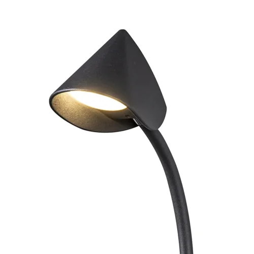 Бра LED Capuccina 7583 Mantra чёрный на 1 лампа, основание чёрное в стиле хай-тек современный  фото 3