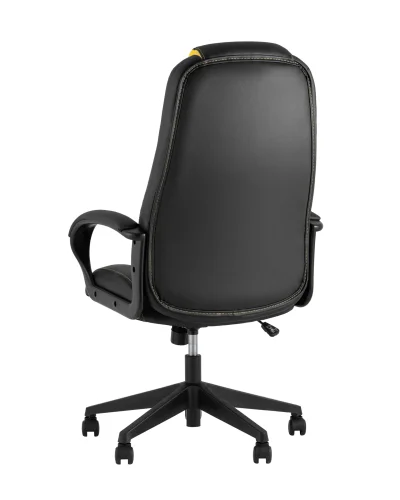 Кресло игровое TopChairs ST-CYBER 8 черный/желтый эко.кожа крестовина пластик УТ000035039 Stool Group, жёлтый/экокожа, ножки/металл/чёрный, размеры - ****655*770 фото 5