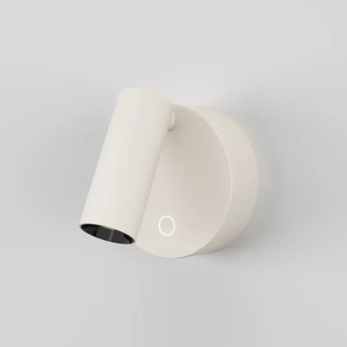 Бра с выключателем LED Twist C079WL-L3W3K Maytoni белый на 1 лампу, основание белое в стиле современный хай-тек для чтения фото 3