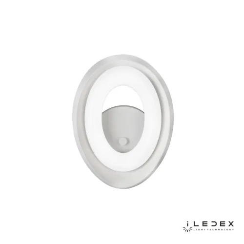 Бра ЛЕД Фанси (Fancy) FS-011-B1 WH iLedex белый на 1 лампу, основание белое в стиле хай-тек современный 