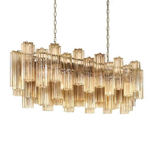 Люстра подвесная Мурано / Murano 10580/1000R Champagne LOFT IT шампань на 11 ламп, основание бронзовое в стиле современный арт-деко фото 3