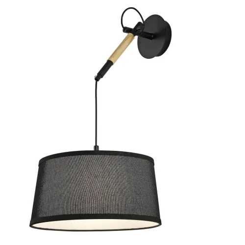 Светильник потолочный Eureka 3006-1P F-promo чёрный 1 лампа, основание чёрное в стиле скандинавский  фото 4