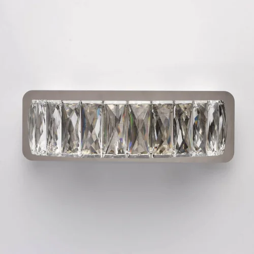 Бра LED Гослар 498023001 Chiaro прозрачный на 1 лампу, основание хром в стиле классический фото 4