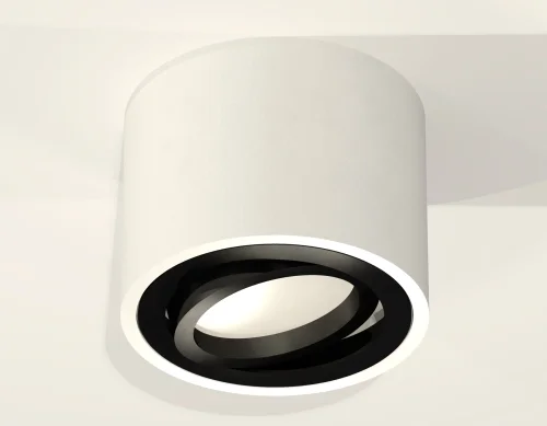 Светильник накладной Techno spot XS7510002 Ambrella light белый 1 лампа, основание белое в стиле современный хай-тек круглый фото 2