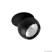 Светильник точечный LED Dot 10332 Black LOFT IT чёрный 1 лампа, основание чёрное в стиле современный хай-тек круглый