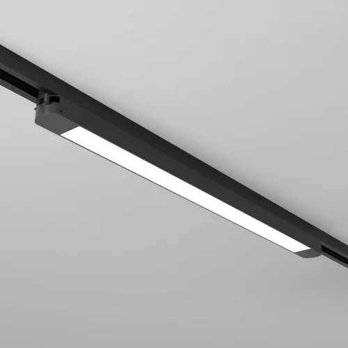 Трековый светильник LED Basis TR000-1-24W4K-B_1 Maytoni белый для шинопроводов серии Basis чёрный фото 3