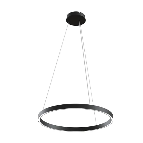 Светильник подвесной LED Rim MOD058PL-L32B4K Maytoni чёрный 1 лампа, основание чёрное в стиле хай-тек кольца