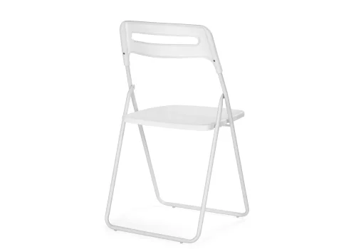 Пластиковый стул Fold складной white 15483 Woodville, белый/, ножки/металл/белый, размеры - ****430*460 фото 4
