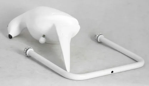 Светильник подвесной Dove GRLSP-8220 Lussole белый 1 лампа, основание белое в стиле современный птички фото 3