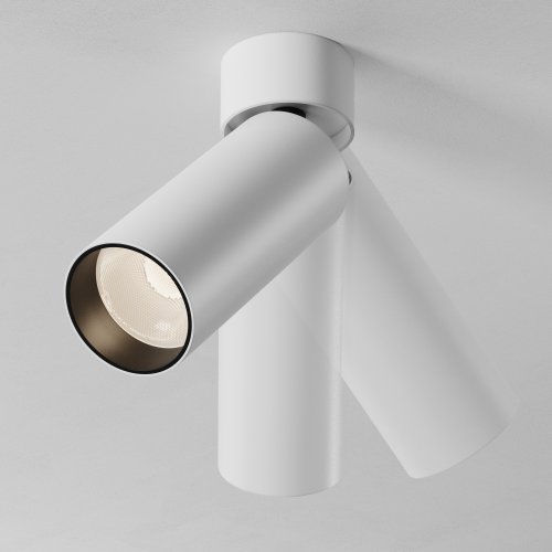 Светильник накладной LED Focus Led C055CL-L12W3K-SS-W Maytoni белый на 1 лампу, основание белое в стиле современный хай-тек трубочки фото 5 Светильник накладной LED Focus Led C055CL-L12W3K-SS-W Maytoni белый на 1 лампу, основание белое в стиле современный хай-тек трубочки фото 5