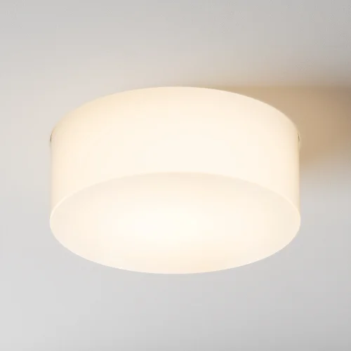 Светильник точечный LED Nude DL065-12W3K-TRS-W Maytoni белый на 1 лампу, основание белое в стиле современный хай-тек для затирки круглый фото 3