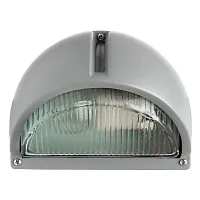 Настенный светильник URBAN A2801AL-1GY Arte Lamp уличный IP54 серый 1 лампа, плафон прозрачный в стиле современный E27