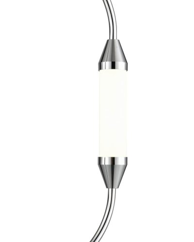 Светильник подвесной LED Capsula VL7293P11 Vele Luce хром 1 лампа, основание хром в стиле хай-тек современный  фото 3