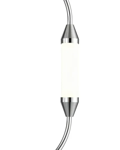 Светильник подвесной LED Capsula VL7293P11 Vele Luce хром 1 лампа, основание хром в стиле современный хай-тек  фото 3