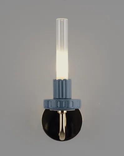 Бра LED Atelieri V11694-WL Moderli прозрачный на 1 лампу, основание золотое в стиле современный американский кантри фото 4