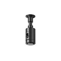 Крепление настенное Wall одинарное Magnetic trаck system Flarity TRA155CW-S1-B Maytoni чёрный в стиле для светильников серии Magnetic trаck system Flarity flarity магнитная