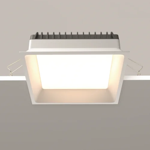 Светильник точечный LED Okno DL056-24W3-4-6K-W Maytoni белый на 1 лампу, основание белое в стиле современный фото 12