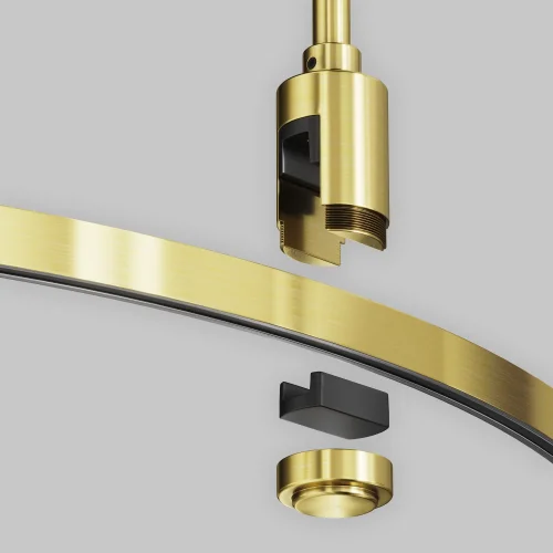 Шинопровод полукруг 800мм Magnetic trаck system Flarity TRX154-SR-D800-BS Maytoni латунь в стиле для светильников серии Magnetic trаck system Flarity шинопровод flarity магнитная фото 6